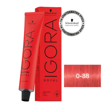 IGORA ROYAL 0-88 Κόκκινο Μίξτον 60 ml