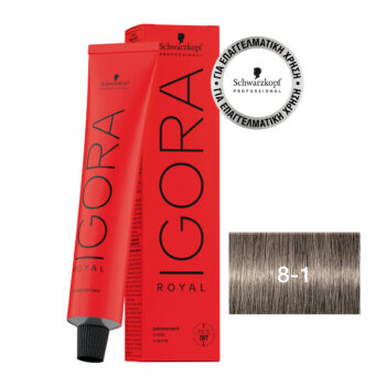 IGORA ROYAL 8-1 Ξανθό Ανοιχτό Σαντρέ 60 ml