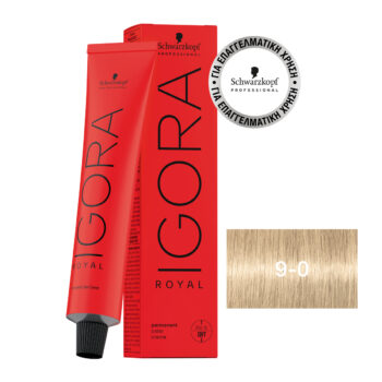 IGORA ROYAL 9-0 Ξανθό Πολύ Ανοιχτό Φυσικό 60 ml