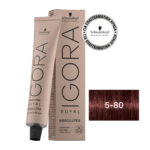 IGORA ROYAL Absolutes 5-80 Καστανό Ανοιχτό Κόκκινο Φυσικό 60 ml