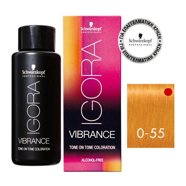 IGORA VIBRANCE 0-55 Έντονο Χρυσό Μίξτον 60 ml