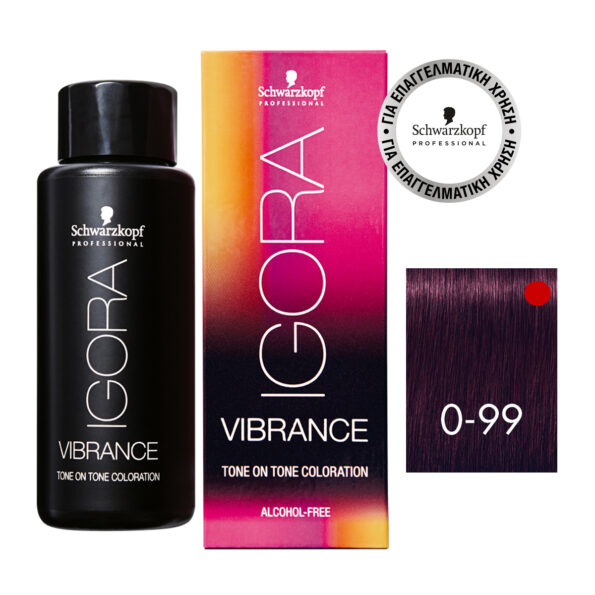 IGORA VIBRANCE 0-99 Έντονο Βιολέ Μίξτον 60 ml