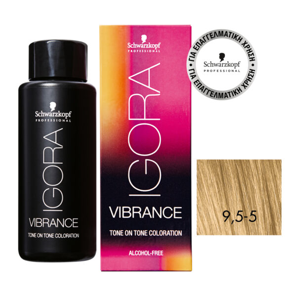 IGORA VIBRANCE 9,5-5 Ξανθό Ιβουάρ Χρυσό 60 ml