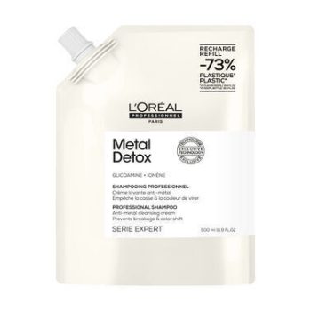 L'Oréal Professionnel Metal Detox Refill Σαμπουάν Βαθύ Καθαρισμού & Διατήρησης Χρώματος για Βαμμένα Μαλλιά 500ml