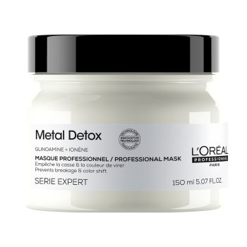 L'Oréal Professionnel Serie Expert Metal Detox Μάσκα Μαλλιών για Διατήρηση Χρώματος 150ml